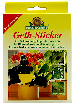 Gelb-Sticker von Neudorff