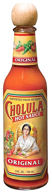 Kleine Soßenflasche Cholula Hot Sauce